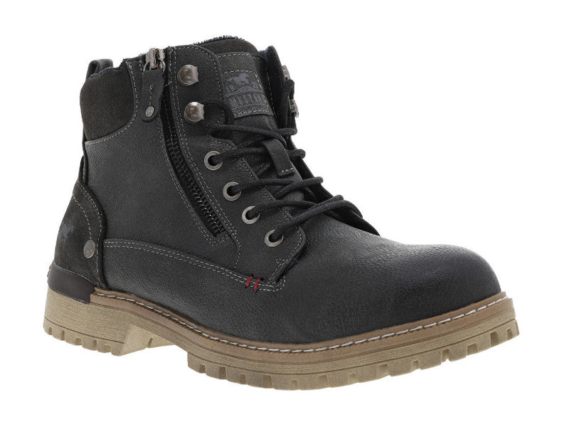 Chaussures montantes Boots gris graphite Mustang