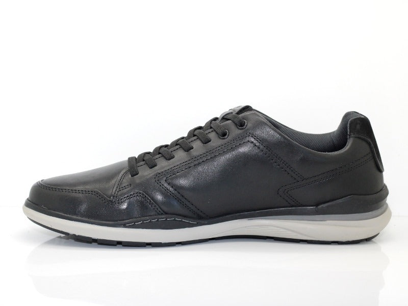 Sneakers Pegada en cuir noir