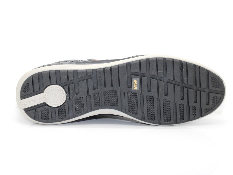 Sneakers Pegada en cuir noir