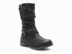 Bottes Mustang style santiag coloris noir