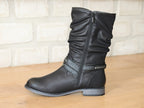 Bottes Mustang style santiag coloris noir