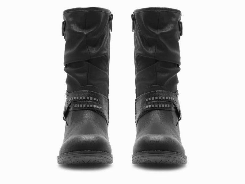 Bottes Mustang style santiag coloris noir