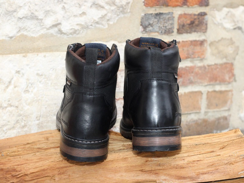 Boots confort en cuir noir modèle Eternel