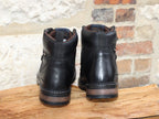 Boots confort en cuir noir modèle Eternel