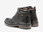Boots confort en cuir noir modèle Eternel
