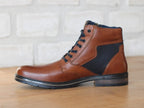 Boots confort en cuir marron modèle Eternel