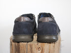 Chaussures sneakers en cuir combi marine Anvers