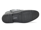 Chaussures montantes en cuir noir Alastair