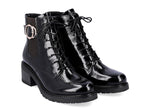 Bottines vernies noires Onyx