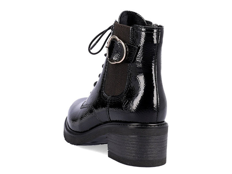 Bottines vernies noires Onyx