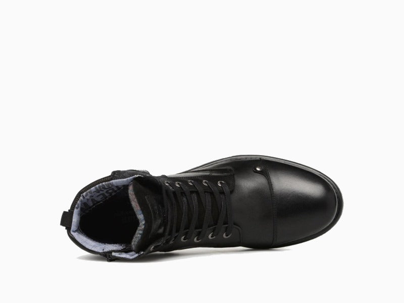 Boots Yero en cuir noir