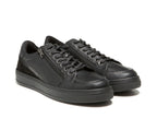 Baskets ville Redskins en cuir noir Decent