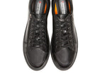 Baskets ville Redskins en cuir noir Decent