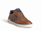 Baskets ville Redskins en cuir marron