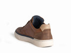 Baskets ville Redskins en cuir marron