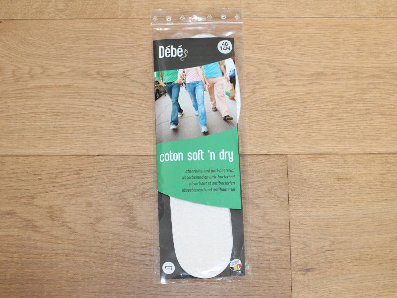 Semelles en coton