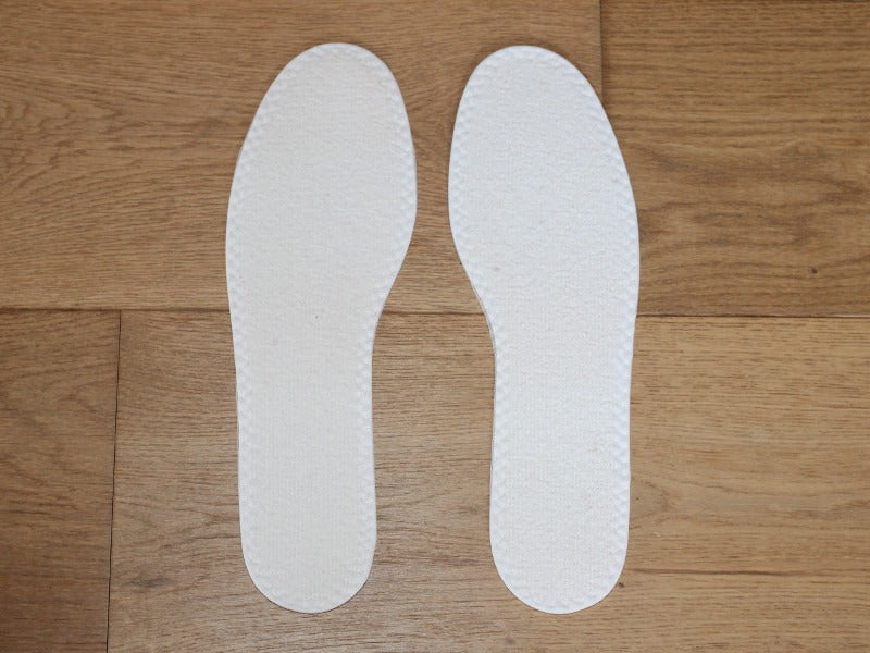 Semelles en coton