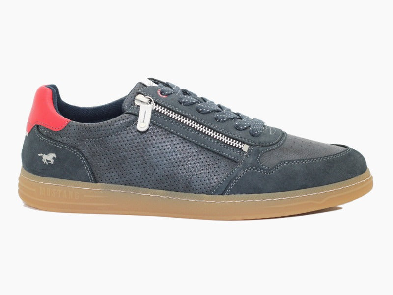 Sneakers modernes Mustang bleu Navy