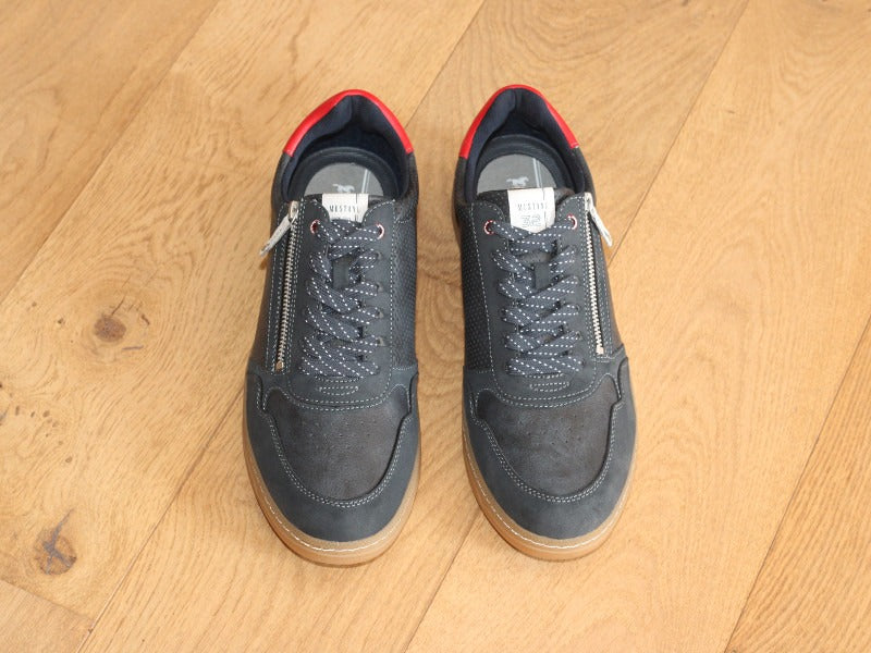 Sneakers modernes Mustang bleu Navy