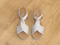 Sandales en cuir doré Gabor