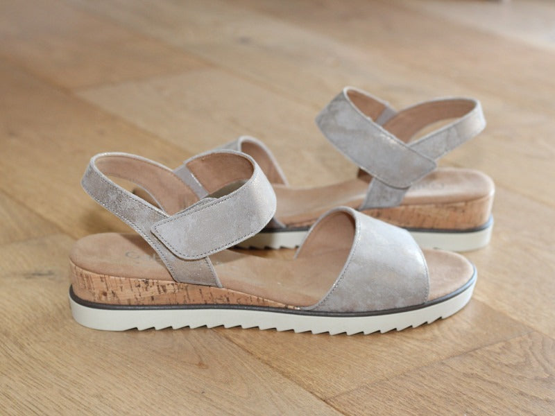 Sandales Gabor en cuir irisé