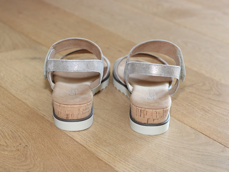 Sandales Gabor en cuir irisé