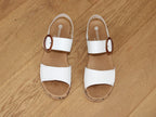 Sandales blanches Remonte avec double brides
