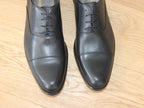 Richelieus en cuir noir Garett