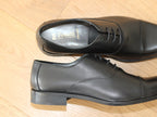 Richelieus en cuir noir Garett