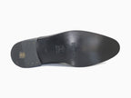 Richelieus en cuir noir Garett
