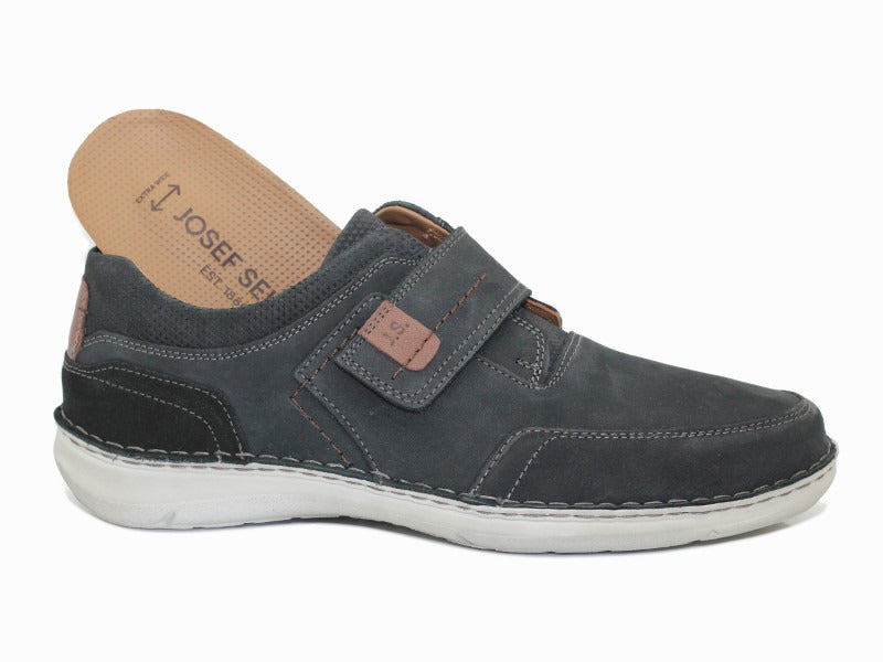 Chaussures en cuir New Anvers avec large scratch