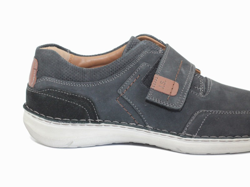 Chaussures en cuir New Anvers avec large scratch