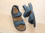 Sandales confortables Rafe en cuir et brides ajustables