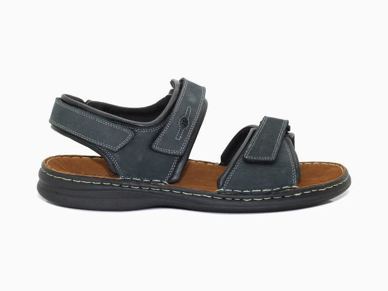 Sandales confortables Rafe en cuir et brides ajustables