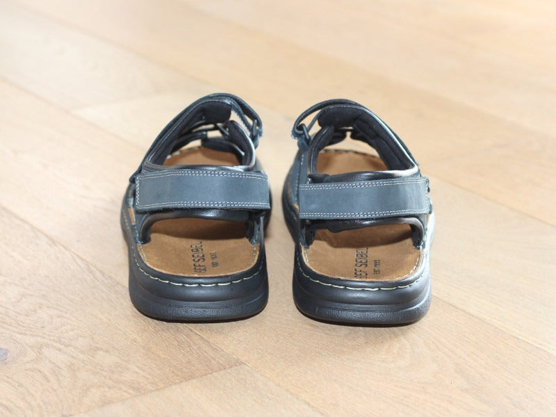 Sandales confortables Rafe en cuir et brides ajustables
