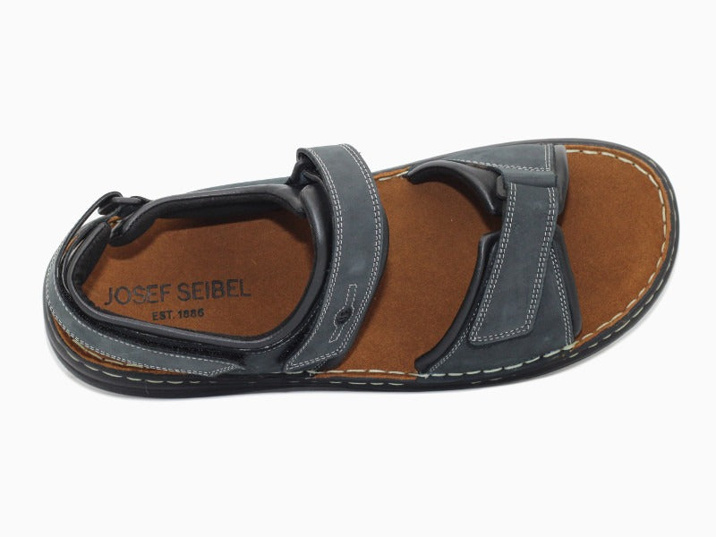 Sandales confortables Rafe en cuir et brides ajustables