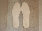 Semelle en cuir et charbon