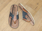 Sandales tongs Mustang coloris bleu