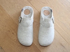 Chaussons type sabot avec boucle Mima