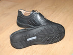 Chaussures en cuir noir avec scratch New Anvers