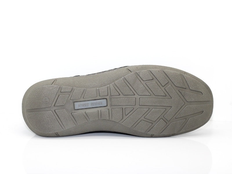 Chaussures en cuir noir avec lacet et double zip New Anvers