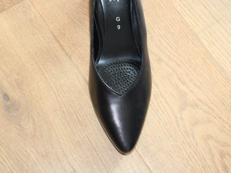 Escarpins Gabor en cuir noir