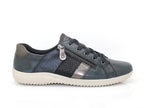 Sneakers Remonte en cuir bleu marine