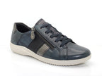 Sneakers Remonte en cuir bleu marine