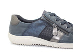 Sneakers Remonte en cuir bleu marine
