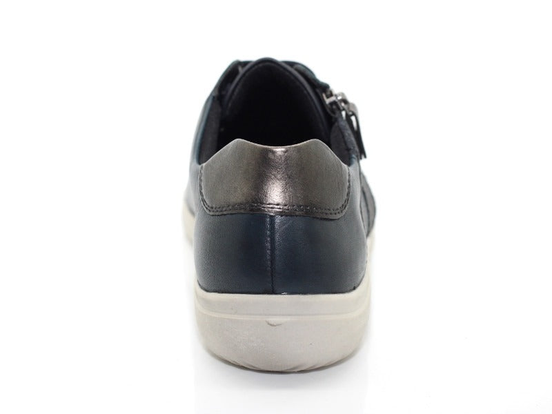 Sneakers Remonte en cuir bleu marine
