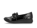 Mocassins compensés Remonte vernis noir