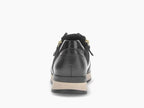 Baskets en cuir noir Gabor avec double zip