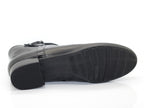 Bottines plates Gabor en cuir noir