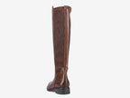 Bottes hautes en cuir marron Remonte 